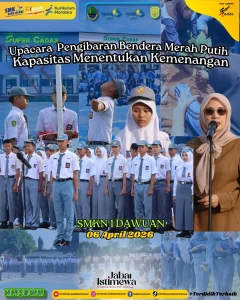 Upacara Pengibaran Bendera Merah Putih Kapasitas Menentukan Kemenangan